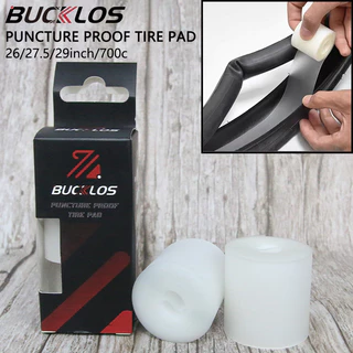 Bucklos เทปกันหนามสำหรับรองยาง จักรยาน สำหรับใส่ล้อจักรยาน กันรั่ว กันหนามแทง 26/27.5/29/700c เศษแก้ว ยางรอยจักรยาน