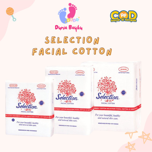 Beauty Facial Cotton Selection 35gr 50gr 75gr เครื่องสําอางแฟชั่น Round Square Cotton