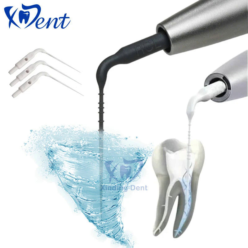 VDW Eddy Dental Plastic Sonic Powered Endo Irrigation Tips 5Pcs Root Canal Tip Dentistry Air Scaler 