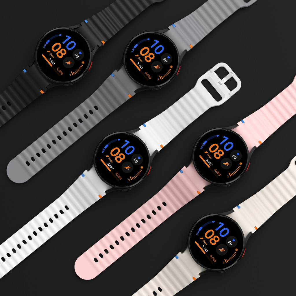 WatchBand สําหรับ Samsung Galaxy Watch 7 44 มม. 40 มม. / FE สายซิลิโคนสร้อยข้อมือกีฬา