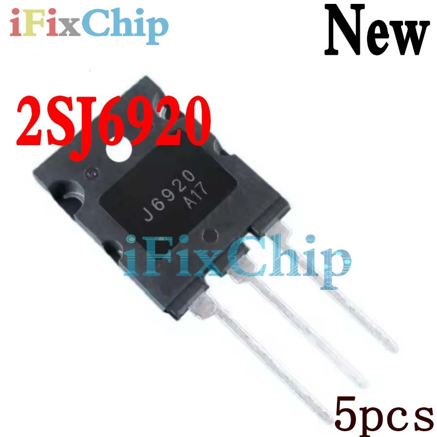 5 ชิ้น J6920 TO-3PL 2SJ6920 TO-3P 2SJ6920A J6920A 20A 1700V ยี่ห้อใหม่