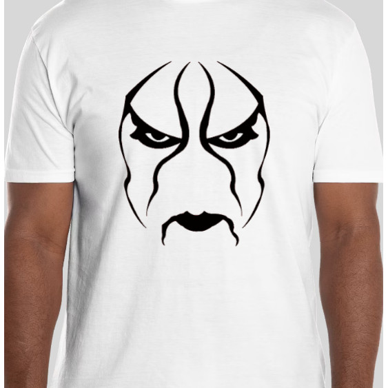 เสื้อยืด T เสื้อ Wwe Wcw Wwf Sting Face Shirt
