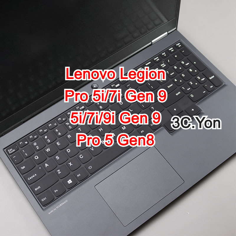 ฝาครอบคีย์บอร์ด Legion Pro 5i 7i Gen 9 แล็ปท็อปสําหรับเล่นเกม Lenovo คีย์บอร์ด Protector Legion 7i 9