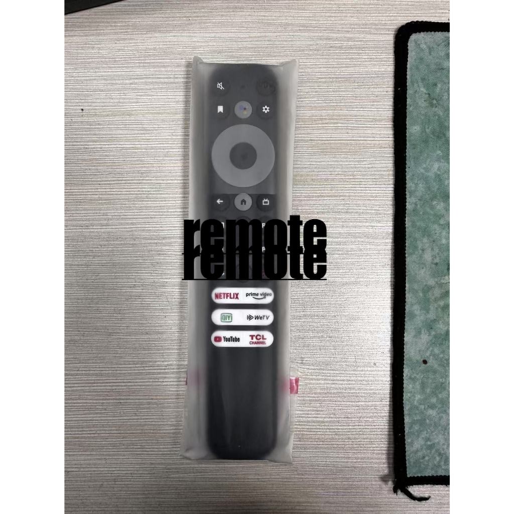 TCL รีโมทคอนโทรล RC901V FMR6 RC902V FMR6 สําหรับ TCL 4K LED Android สมาร์ททีวี Voice Remote w/Netfl 