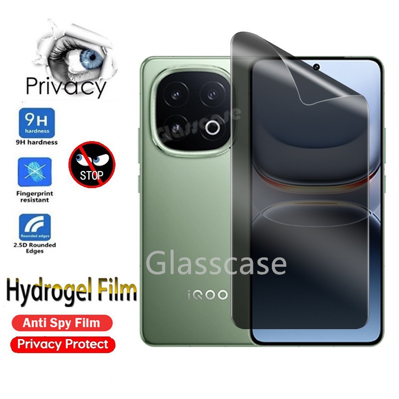 3 ชิ้นหน้าจอความเป็นส่วนตัวฟิล์ม Hydrogel นุ่มสําหรับ Vivo iQOO 13 1 3 iQOO13 13iQOO V2408A 5G 2024 