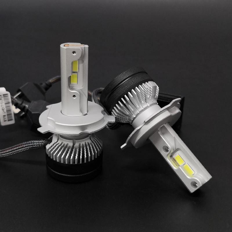 ใหม่ K7C 4300K 110W H7 H4 หลอดไฟ Led คู่ท่อทองแดง 3000K ไฟ Led สําหรับรถยนต์ H1 H11 HB3 9005 HB4 900