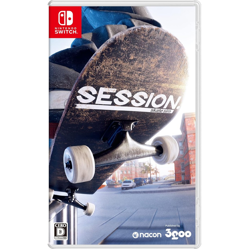 แผ่นเกม Nintendo Switch 🎮 Session: Skate Sim | แท้มือ1 🆕 | Zone2 ญี่ปุ่น 🇯🇵 (เปลี่ยนภาษา Engได้) | S