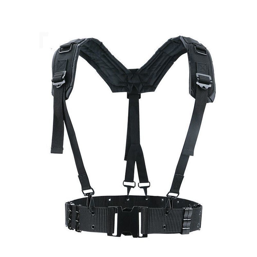Y-Shaped Strap Double-Shoulder Strap Outdoor Multifunctional Belt Tactical Shoulder Strap Girdle Combine Y-Strap Camera Photography Chest Strap ราคา ถูกที่สุด ดีลบีเคเค