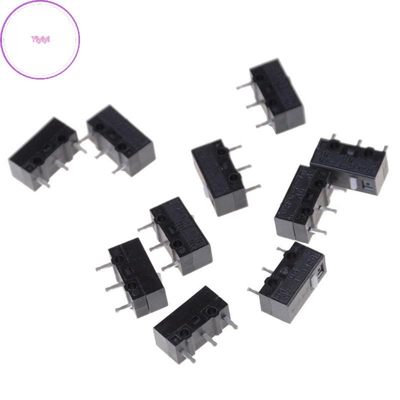 Yiyi 5 ชิ้น Microswitch สําหรับ D2FC-F-7N เมาส์ D2F-J Microswitch VN