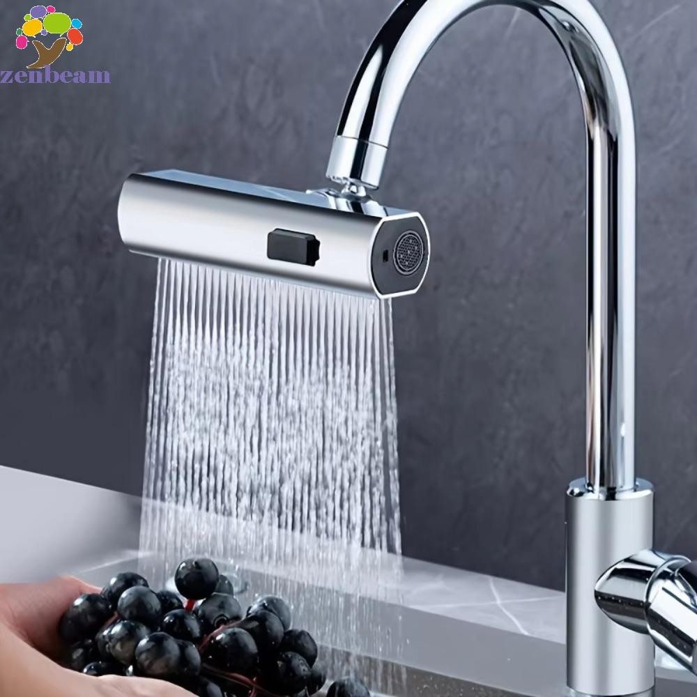 Zenbeam ก๊อกน้ําอเนกประสงค์, 3 in 1 Multi-functional Kitchen Splash Proof Faucet, Home Essential เปลี่ยนได้ Water Saving สแตนเลสอ่างล้างหน้าน้ําแตะห้องน้ํา