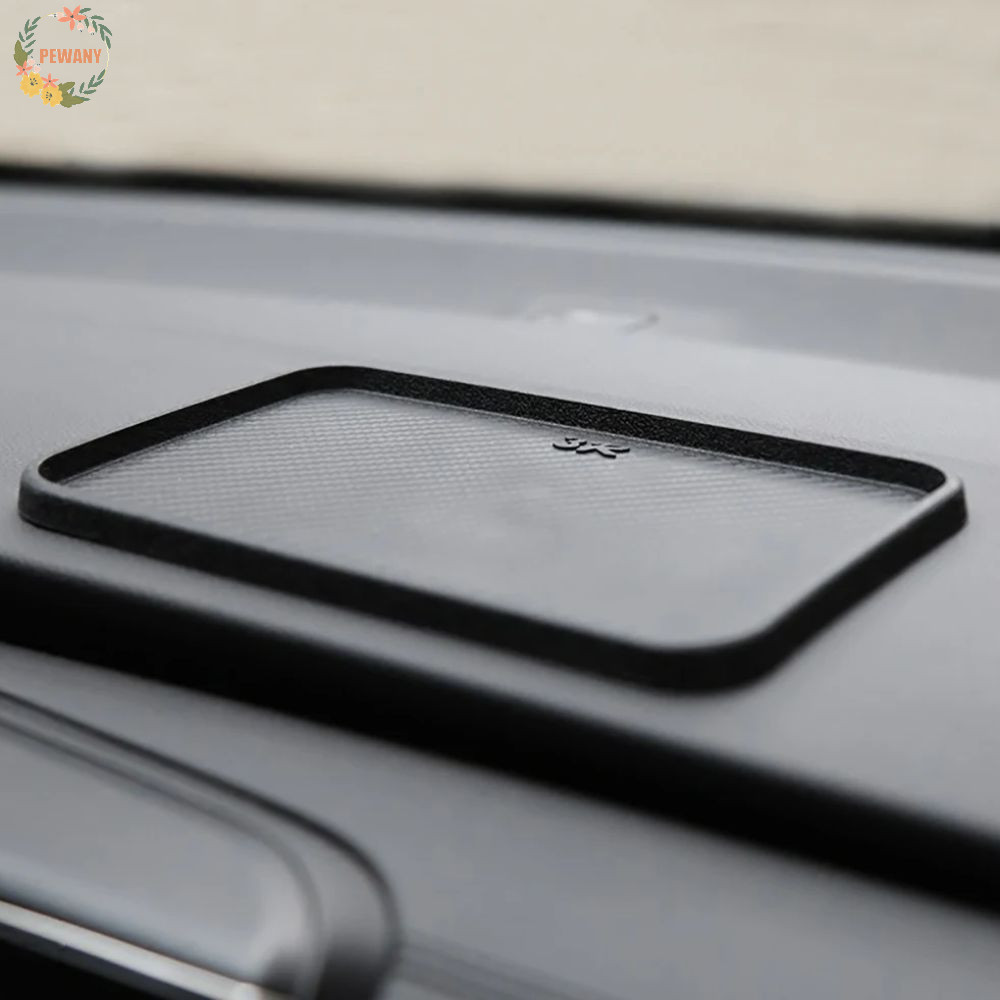 Pewany แผ่นกันลื่นในรถยนต์, PVC คาร์บอนไฟเบอร์รถยนต์แผ่นกันลื่น,เบาะอุปกรณ์เสริม Anti-Slip Sticky 20*12.5 ซม.รถแผ่นกันลื่นอุปกรณ์ตกแต่งภายในรถยนต์