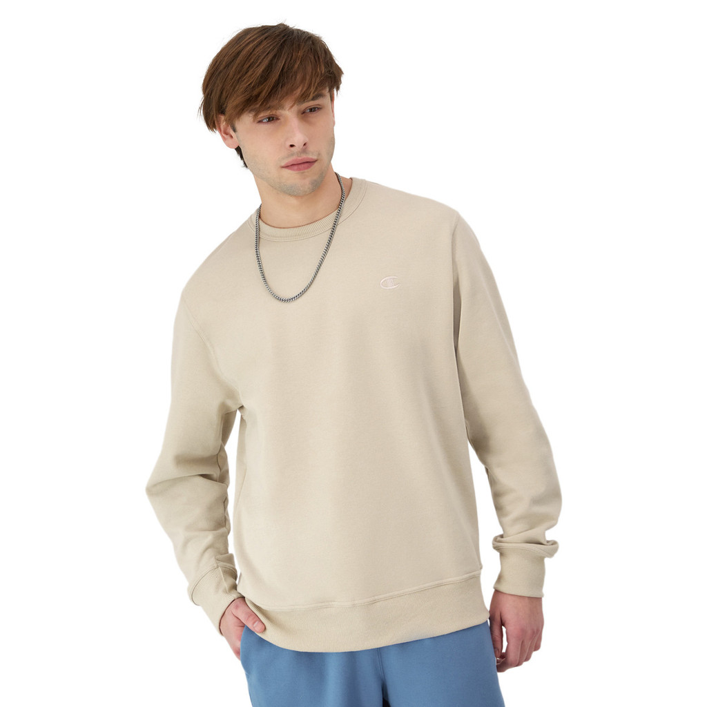 CHAMPION POWERBLEND CREW-เสื้อสเวตเชิ้ตแขนยาวสำหรับผู้ชาย#S0888 407D55-AAXS