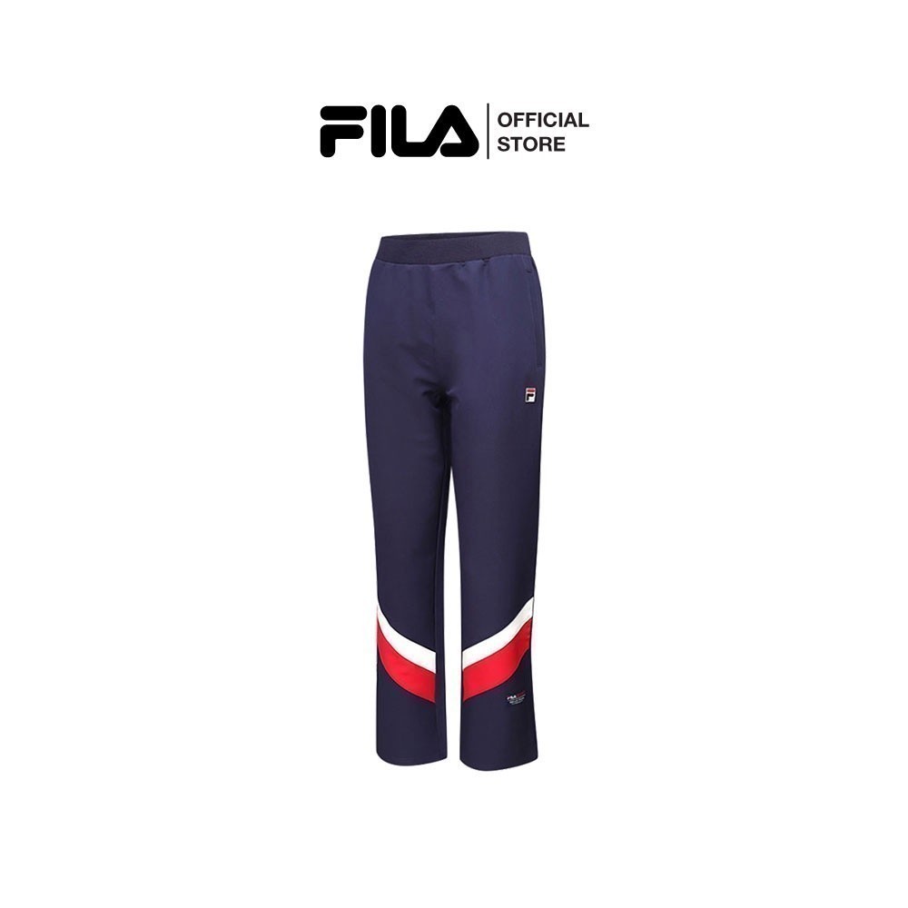 FILA กางเกงลำลองขายาวผู้หญิง Iconic รุ่น LPB230704W - NAVY