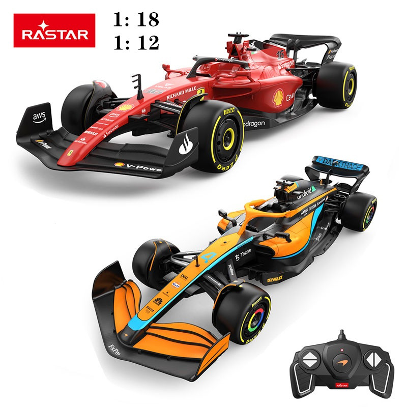 Perfect RASTAR 1/18 Ferrari McLaren ได้รับอนุญาต F1 รถแข่งรีโมทคอนโทรลของเล่นรถบังคับวิทยุสําหรับชาย