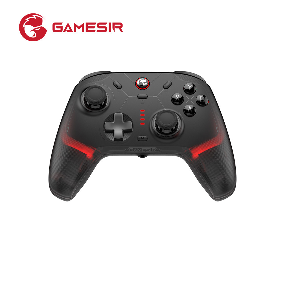 คอนโทรลเลอร์ไร้สาย Gamesir Cyclone 2 พร้อมตัวควบคุมเอฟเฟกต์ Hall สําหรับสวิตช์ไอน้ํา PC ios Andrioid ฐานเสริม