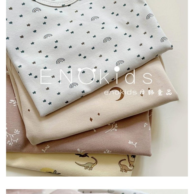 ชายชุดนอนแขนยาวชุดฤดูใบไม้ผลิฤดูใบไม้ร่วงแฟชั่นสไตล์ใหม่เวอร์ชั่นเกาหลีผ้าฝ้ายแท้นุ่มสบายระบายอากาศการ์ตูนพิมพ์ ชุดลําลอง - รูปที่ 6