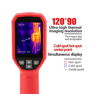 Uni-T UTi712S กล้องถ่ายภาพความร้อน มูลค่า 320×240 Pixels เครื่องถ่ายภาพความร้อนแบบมือถือ เครื่องว...
