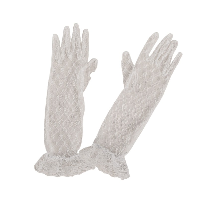 WHEATI ชุดถุงมือลูกไม้สำหรับเด็ก พร้อมลายละเอียดสำหรับวันเกิดและโอกาสพิเศษ - รูปที่ 7