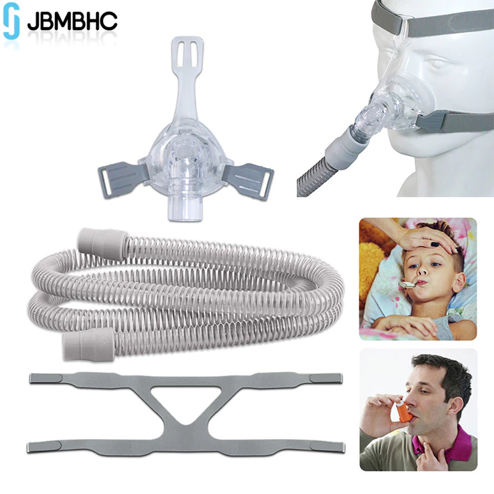 Jbmbhc หน้ากากจมูก Soft Universal สําหรับ Ventilator เครื่องหายใจอุปกรณ์เสริม หน้ากากจมูกสําหรับอุปกรณ์นอนกรนการนอนหลับ