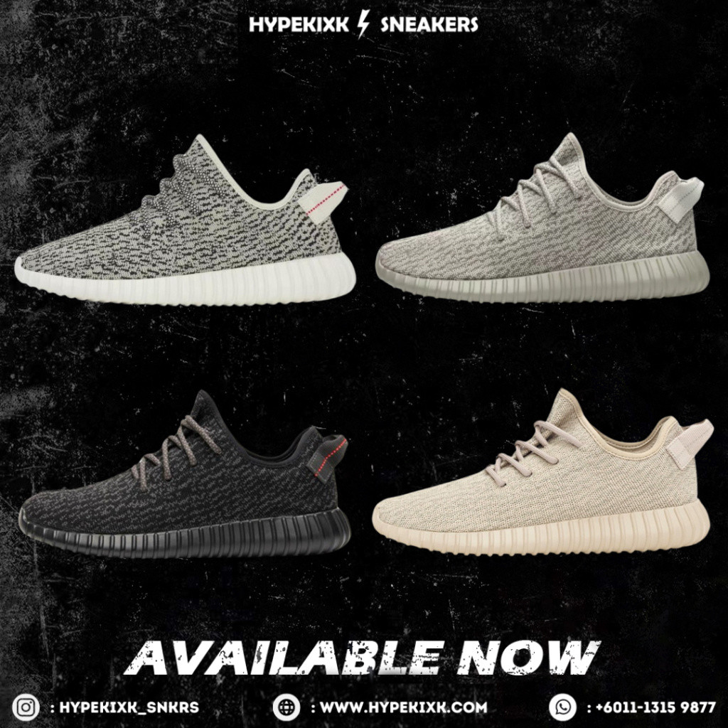 ⚡Hypekixk uA⚡Yeezy BOOST 350 Pirate Black | Oxford Tan | Moonrock | รองเท้าผ้าใบ turtledove