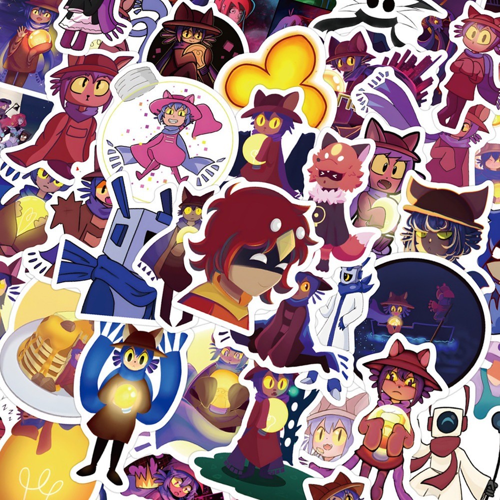 ชุดสติ๊กเกอร์ OneShot เกมชุดสติกเกอร์กราฟฟิตีกันน้ำ, 62 แผ่น/ชุด - รูปที่ 4