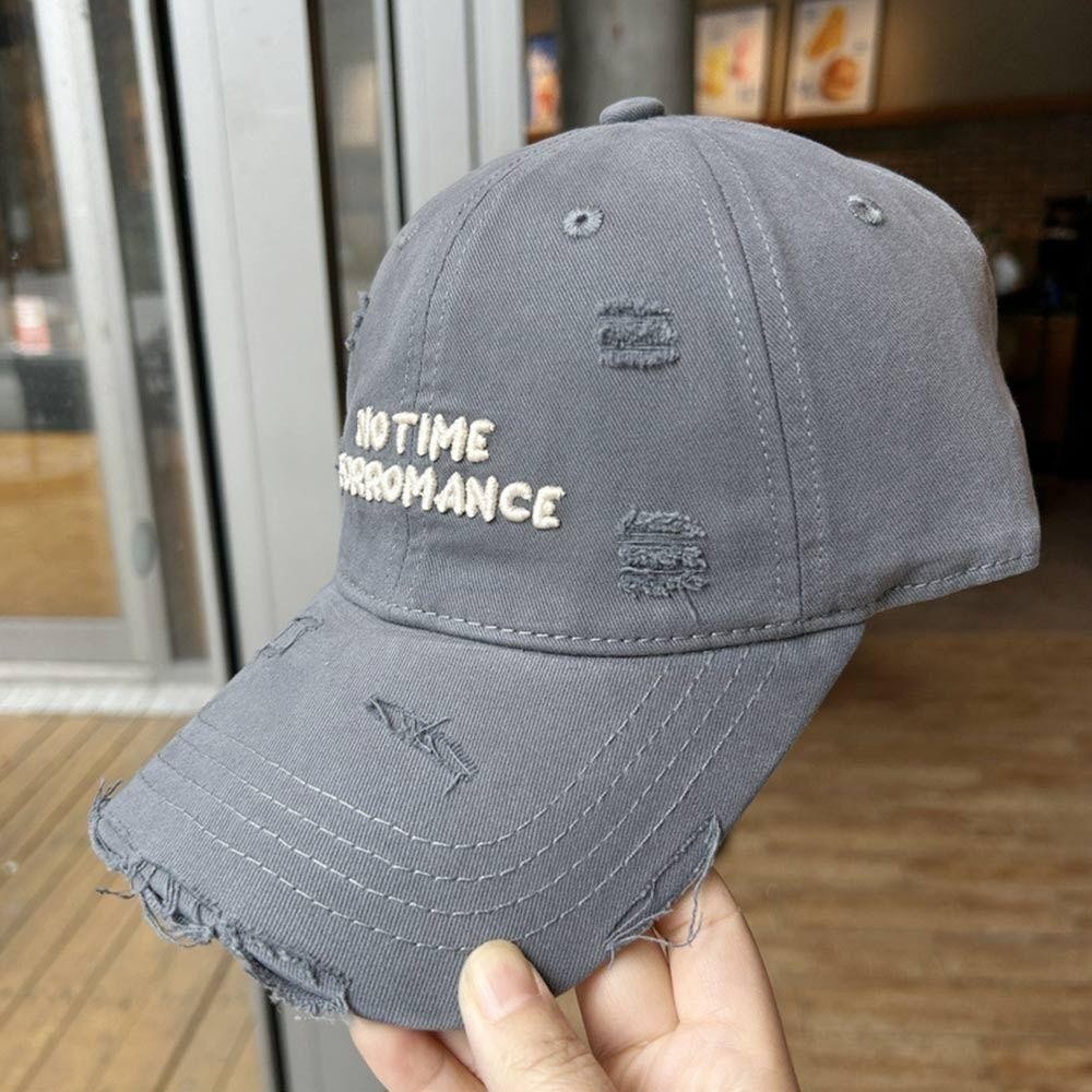 หมวกเบสบอลผู้ชาย สไตล์วินเทจฮิปฮอป ป้องกันแสงแดด งานฝีมือคุณภาพสูง - รูปที่ 7