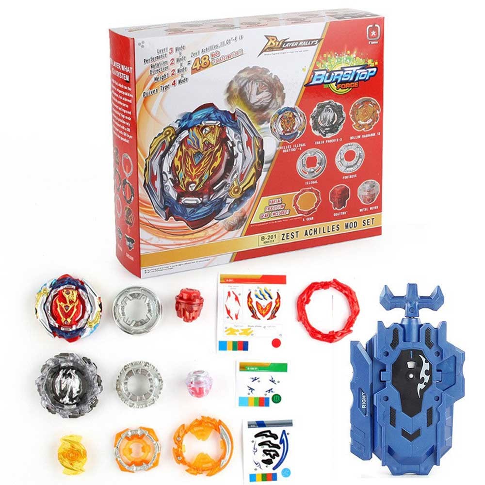 Takara Tomy Beyblade Burst BU B-201 Zest Achilles Set