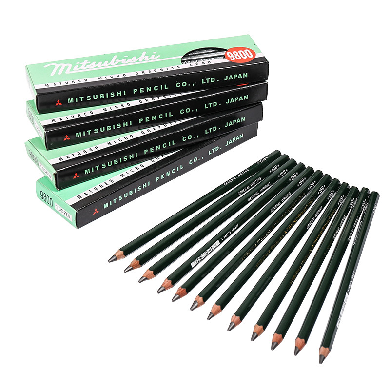 UNI Mitsubishi 9800 Professional Art Drawing and Sketching Pencil(1 ชิ้น)