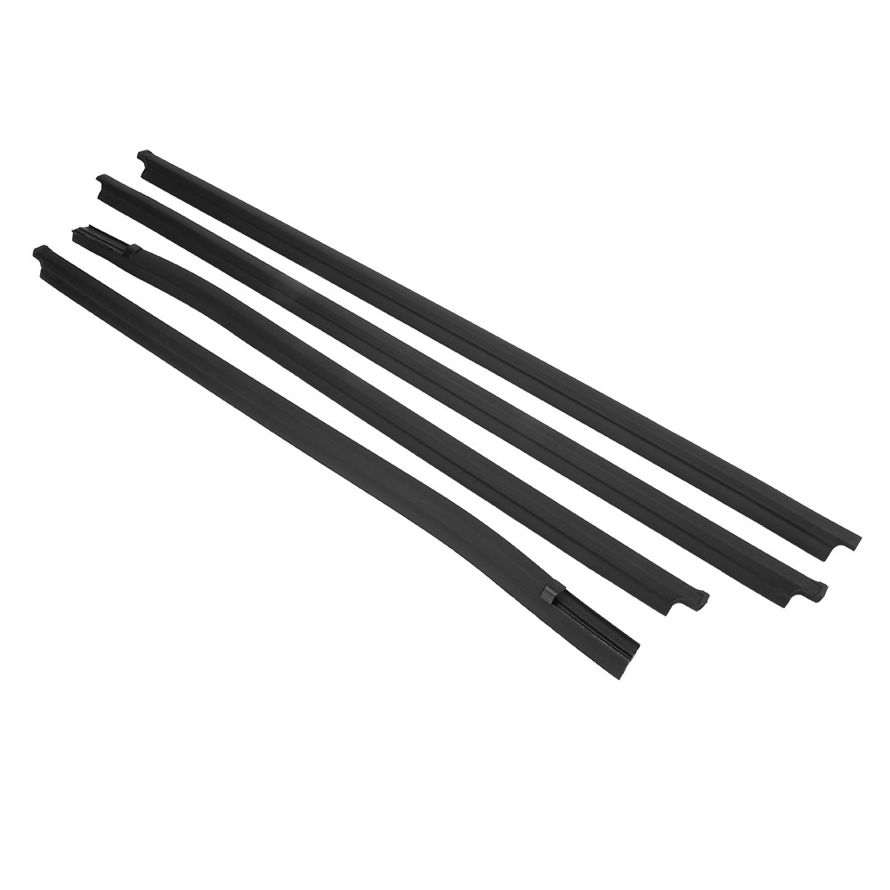 ราคา4เส้น คิ้วรีดน้ำประตู VIGO 2/4ประตู 2004 - 2015 วีโก้ คิ้วรีดน้ำ ยางรีดนำ้ขอบกระจก ยางรีดน้ำ ยางรีดน้ำนอก - รูปที่ 3