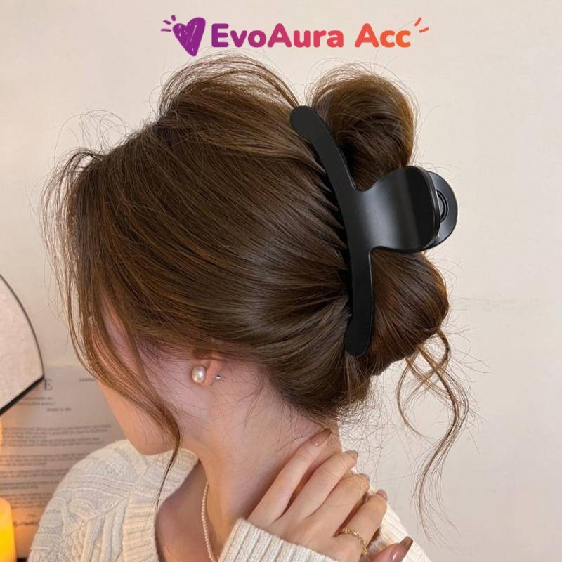 กิ๊บหนีบผมเกาหลี ขนาดใหญ่ 13cm (PC) สําหรับผมหนา แข็งแรงทนทาน สปริงไม่เป็นสนิม
