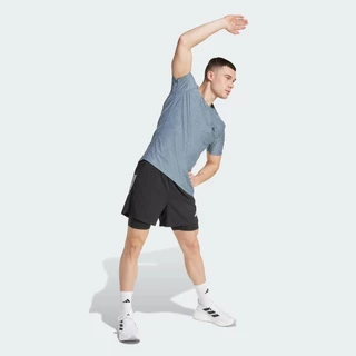 adidas วิ่ง เสื้อยืด Own the Run ผู้ชาย สีน้ำเงิน JX2220