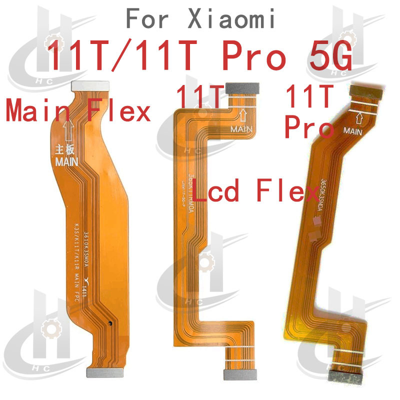 หลัก FPC จอแสดงผล LCD Ribbon Reader Flex เมนบอร์ด Flex Cable อะไหล่สําหรับ Xiaomi 11T / 11T Pro 5G