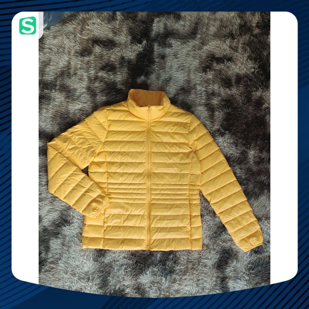 เสื้อแจ็คเก็ตดาวน์สั้น Lands End โดยไม่ต้องมีฮู้ด