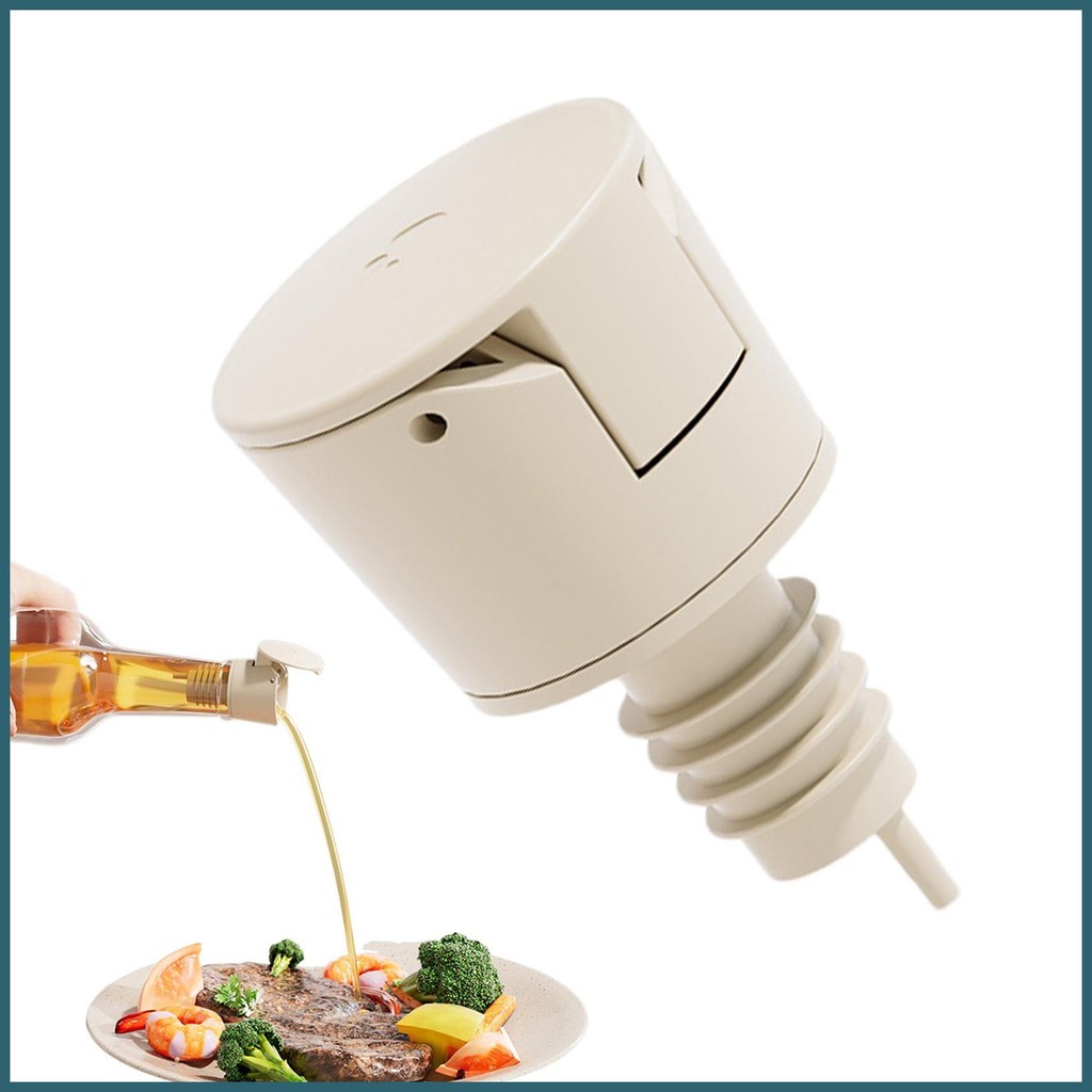 Olive Oil Pourer Leakproof Oil Bottle Dispenser Olive Oil Dispenser Reusable Automatic Pour Spouts V