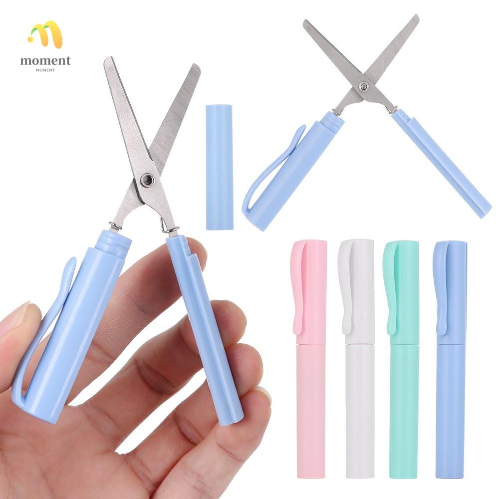 MOMENT กรรไกรพับ Creative มัลติฟังก์ชั่น DIY กระดาษ-ตัดเครื่องมือศิลปะ