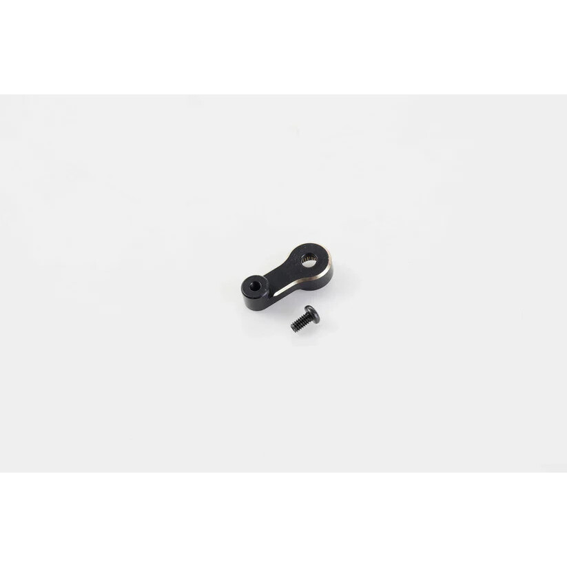 อะไหล่อัพเกรด - FCX24/FCX18 BRASS STEERING SERVO ARM HORN BLACK
