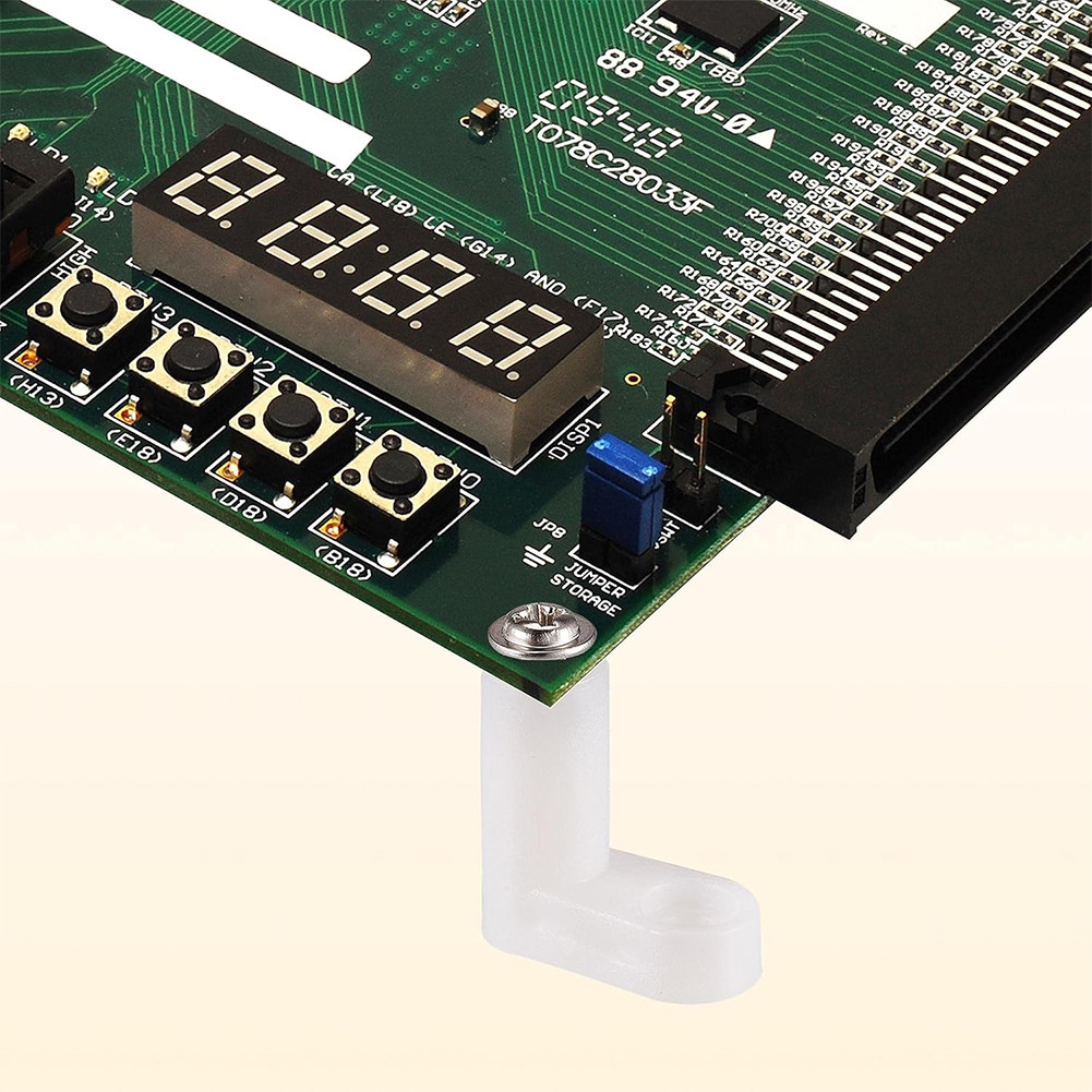 10 ชิ้น/ชุด l type pcb อุปกรณ์ขาตั้งพร้อมสกรูสําหรับ งสกรู พร ้ อุปกรณ์ขาตั้ง สําหรับยึดเมนบอร์ด