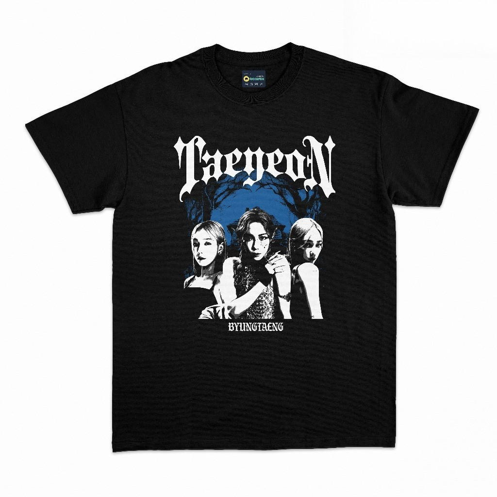 [Csndice] เสื้อยืด ลาย Taeyeon - Kaos Kpop Streetwear - Baju  สําหรับผู้หญิง
