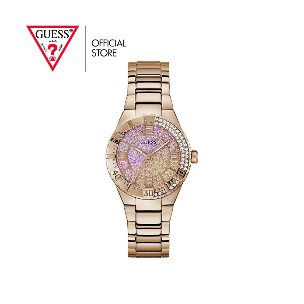 GUESS นาฬิกาข้อมือรุ่น SANGRIA GW0882L3 สีโรสโกลด์