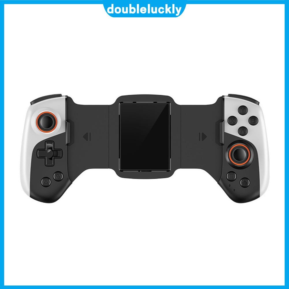 2 in 1 Telescopic Gamepad ประเภท C Dual จอยสติ๊กไร้สาย Cooling ตัวควบคุมเกมมือถือสําหรับ iPhone Android โทรศัพท์สวิทช์ PC