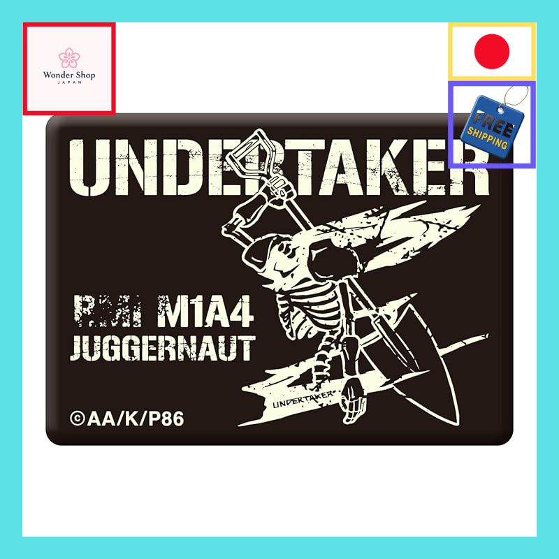 86 - Eighty-Six - High-Illumination Sticker: Undertaker【Direct from Japan】
