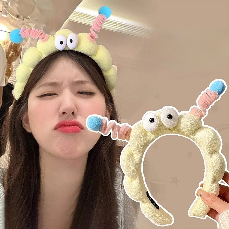น่ารัก TwistTies ตุ๊กตาฟองน้ําสูง Soft Cloud Shape Hairbands Headwear เครื่องประดับผม