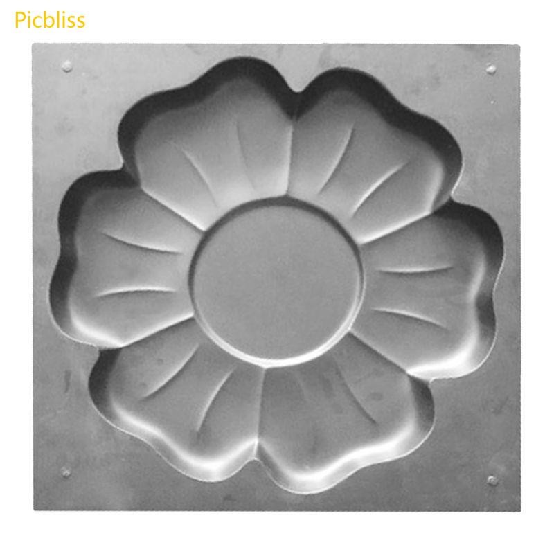 Picbliss สําหรับ Path Maker DIY แม่พิมพ์คอนกรีต Step Stone Cement Paving ภูมิทัศน์กระเบื้องปูพื้น P