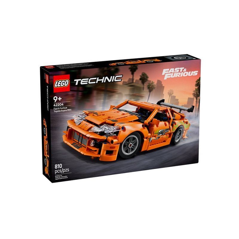 LEGO LEGO Mechanical Group Series 42204 Toyota Supra MK4 < Speed and Passion > บล็อกตัวต่อสไตล์เดียว