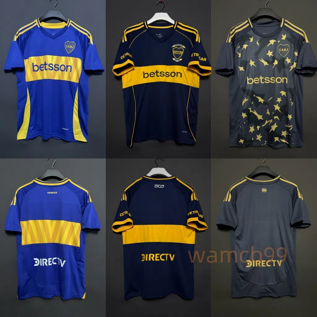 2025-26 Boca Juniors Short Sleeve Jersey Home Away Third 120th Anniversary Football Shirt