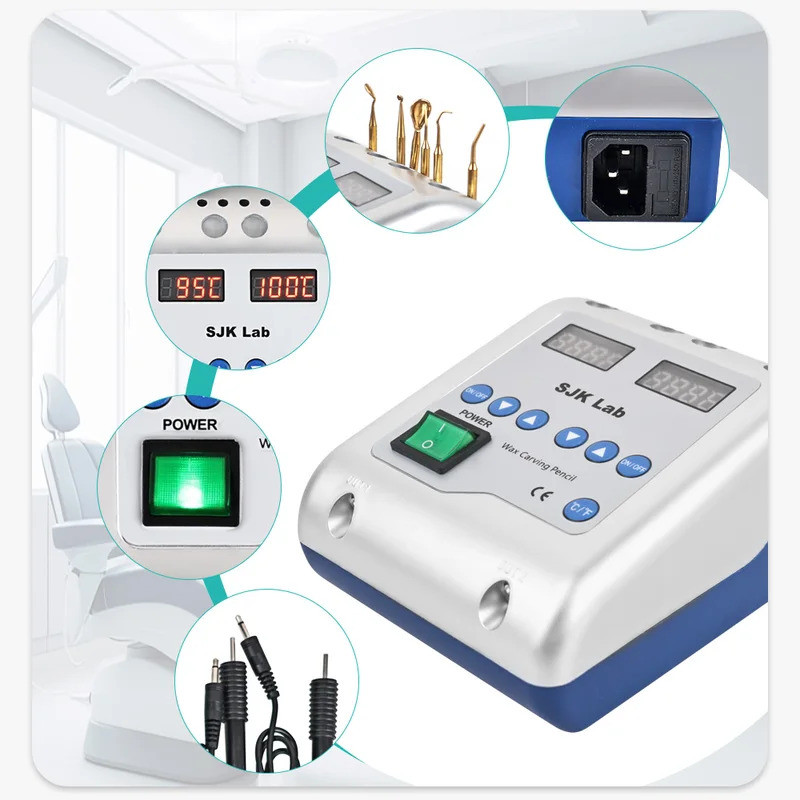 Dental Lab Electric Wax Carving Pen Electrical Appliances Carving And Molding Wax Patterns Copper Wa