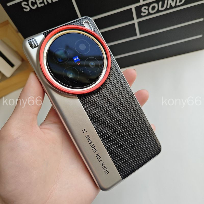 ฟรีฟิล์มเลนส์ Vivo X200S x200 ultra เคสโทรศัพท์ X200S X200Ultra ชุบ Splicing Contrast Color Street W