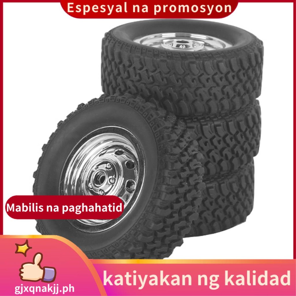 4 ชิ้น 60 มิลลิเมตรยางล้อสําหรับ LDRC LD1297 LD1299 RC รถอะไหล่อัพเกรดอุปกรณ์เสริมgjxqnakjjph