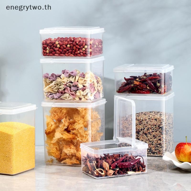 Home & Life Flip Lid Spice Organizer กล่องปรุงรสปิดผนึกพริกไทยครัว Anise อบเชยกรณีในครัวเรือน Dispenser ห้องครัวคอนเทนเนอร์ TH