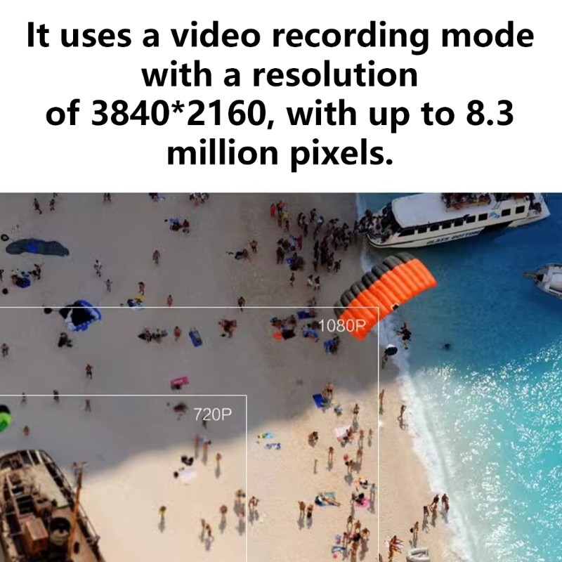 NERV กล้องวิดีโอวิดีโอมัลติฟังก์ชั่น 3840x2160 ความละเอียดเวลาอัตโนมัติสําหรับกลางแจ้ง